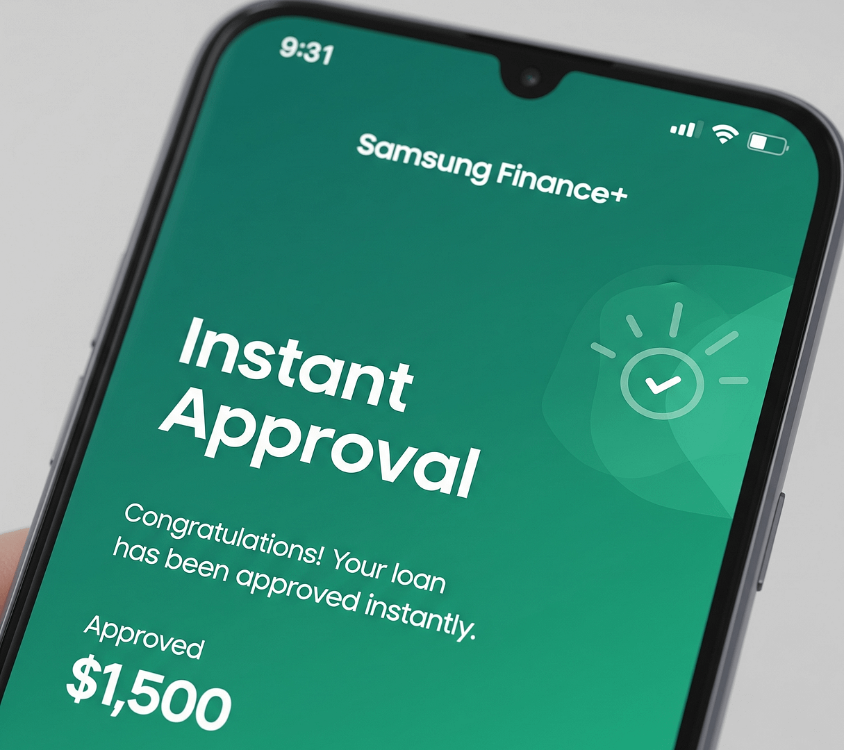 Instant Approval of Samsung Financing