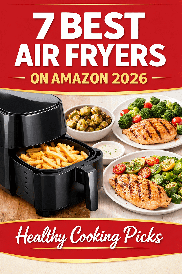 Best Air Fryers on Amazon in 2026 for Healthy Cooking